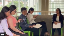 Estudiantes participaron en ejercicio de preparación para desempeño laboral 