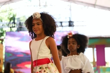 Pasarela Quilombo abrió desfile de moda en el Petronio Álvarez