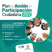 Capacitación virtual planeación participativa y control social 