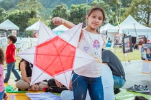 Corregimiento Pichindé disfrutó con el Festival de Cometas en el puente festivo