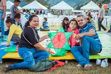 Corregimiento Pichindé disfrutó con el Festival de Cometas en el puente festivo