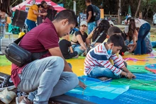 Corregimiento Pichindé disfrutó con el Festival de Cometas en el puente festivo