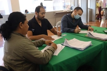 Servidores públicos realizaron encuestas investigativas de forma presencial en el CAM