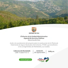 Socialización de proyecto construcción PTARD