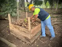 Calima, un barrio pionero en el aprovechamiento de residuos orgánicos 