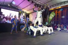 Caleños se gozaron de principio a fin a los Actores de la Salsa