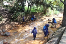 Descontaminamos y contribuimos a mitigar el riesgo  de desbordamiento de ríos y quebradas de Cali