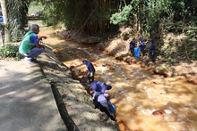 Descontaminamos y contribuimos a mitigar el riesgo  de desbordamiento de ríos y quebradas de Cali