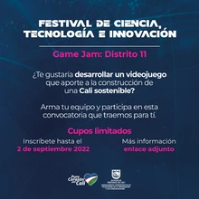 Festival de Ciencia, Tecnología e Innovación Game Jam 