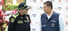“Reconocemos su esfuerzo por cuida la vida”: alcalde Ospina al general León Montes