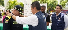 “Reconocemos su esfuerzo por cuida la vida”: alcalde Ospina al general León Montes