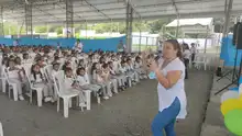 Entregados kits escolares en la Institución Juana de Cayzedo y Cuero