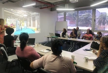 ‘Calinteligente’ socializa con habitantes de la comuna 6 el nuevo Laboratorio de Innovación Digital de Paso del Comercio