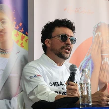 Tiempo, canciones e historias compartió Andrés Cepeda con estudiantes del oriente de Cali