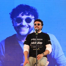Tiempo, canciones e historias compartió Andrés Cepeda con estudiantes del oriente de Cali