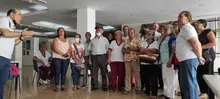 Exposición de arte y bingo en torno a la celebración del Día Nacional del Adulto Mayor y el Pensionado