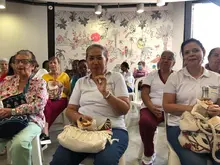 Exposición de arte y bingo en torno a la celebración del Día Nacional del Adulto Mayor y el Pensionado