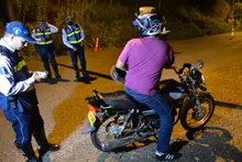 Movilidad realizó 195 procedimientos en operativo interinstitucional durante la noche del viernes. 