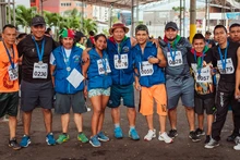 Caleños y comunidades indígenas corrieron por la reconciliación y la paz
