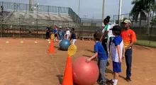 Niños de la ladera y sectores populares de Cali disfrutaron de Festival de Tenis de campo