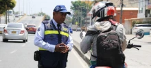 Alcaldía invita a los motociclistas a respetar la ley de tránsito