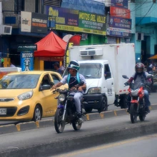 Alcaldía invita a los motociclistas a respetar la ley de tránsito