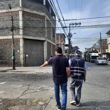 Grupo operativo rehabilitará vías locales de la Galería Santa Elena
