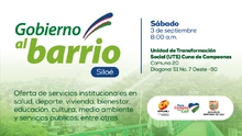 ‘Gobierno al barrio’ llega a Siloé este sábado 3 de septiembre