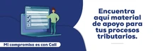 Redirige a publicación sobre material de apoyo para la gestión de los diferentes procesos tributarios