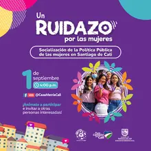 Un Ruidazo por la Política Pública para las Mujeres de Cali