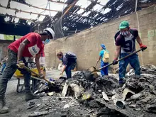  Administración apoyará a recicladores afectados por incendio en Plaza de Mercado de Siloé 