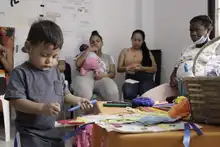 Jornada de arrullos se cumplió en la comuna 1 del Distrito de Cali