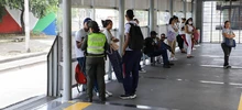 Operativos de control acompañan a usuarios del MIO durante sus recorridos