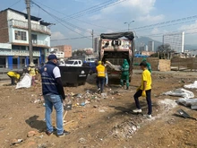 La EDRU reporta el retiro de 7 toneladas de basura en el área de renovación urbana