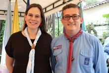 Secretaria de Turismo recibió pañoleta honorífica de los Scouts de Colombia