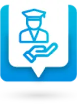 Iconos PQRSD peticiones educación