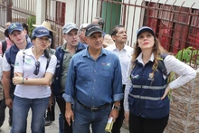 Alcalde encabezó recorrido interinstitucional para iniciar un ‘plan maestro de hidrología’ en la comuna 20