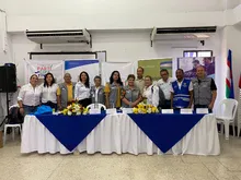 Con lluvia de sonrisas, comenzó la entrega de insumos de los Presupuestos Participativos 
