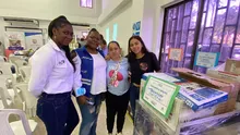 Con lluvia de sonrisas, comenzó la entrega de insumos de los Presupuestos Participativos 