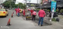 Informan sobre intervenciones viales en corredores principales, con Obras de Corazón
