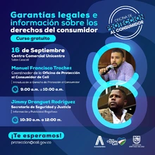 Empresarios y emprendedores recibirán capacitación gratuita sobre los derechos del consumidor