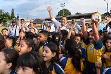 Comunidad del barrio El Guabal recibió al alcalde Jorge Iván Ospina, en la sexta jornada de Gobierno al Barrio 