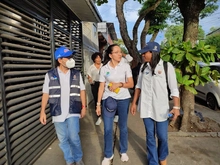 Dagma presente en ‘Gobierno al Barrio’ en El Guabal
