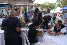 Salud Pública activó su portafolio de servicios durante ‘Gobierno al barrio’ en El Guabal