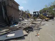 Autoridades avanzan en la restitución del espacio público en la comuna 17