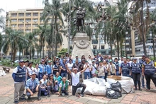 Jornada de limpieza Plaza de Cayzedo
