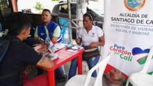 Siembra de jardines y oferta institucional en el barrio Alfonso López 