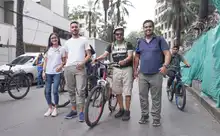Vivienda le caminó, le patinó y le pedaleó al día sin carro
