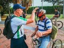 La bicicleta se paseó por el corredor verde de Cali en el Día sin Carro y Moto