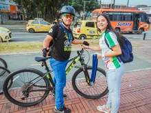La bicicleta se paseó por el corredor verde de Cali en el Día sin Carro y Moto